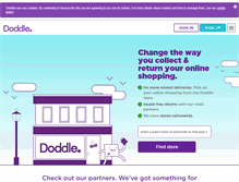 Tablet Screenshot of doddle.com